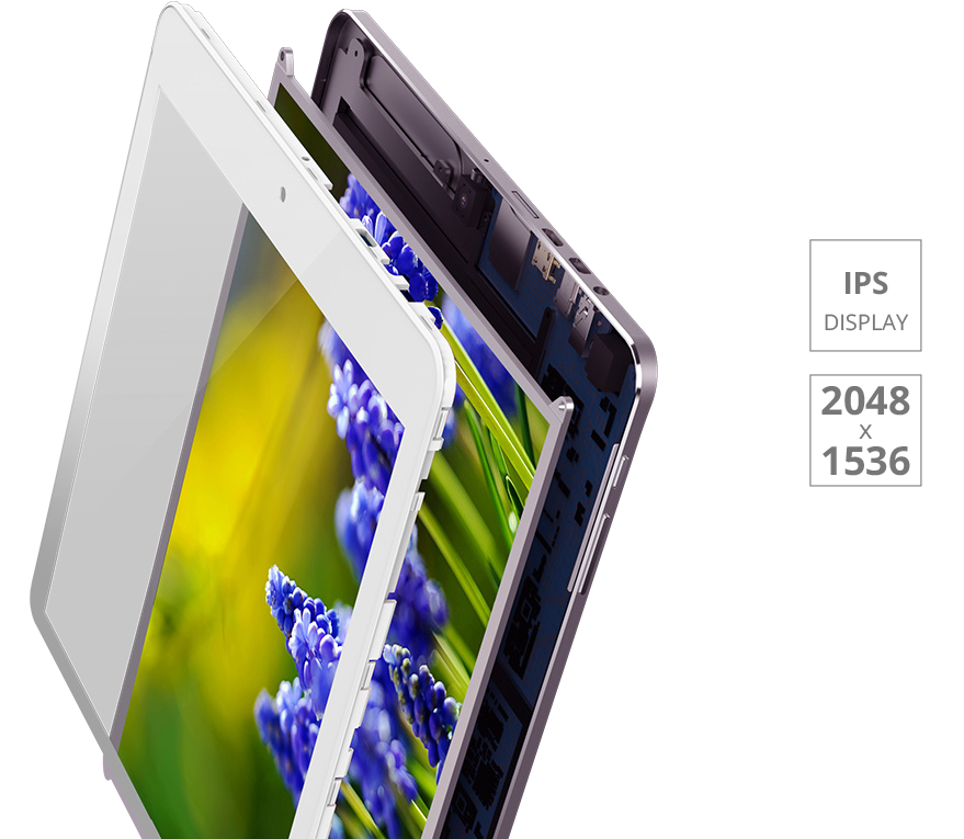 IPS display structure